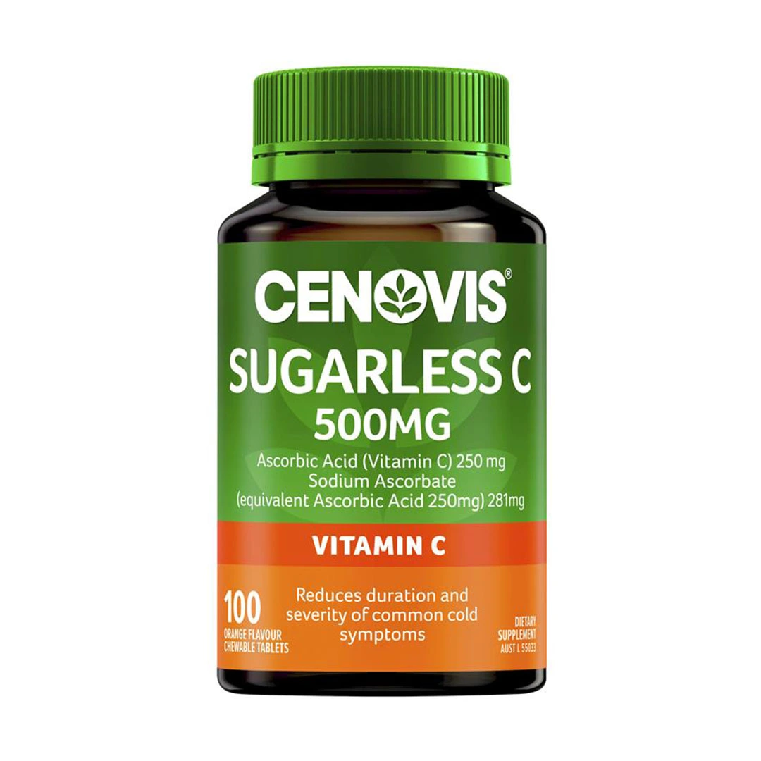 Cenovis Sugarless C 500mg 100 caps