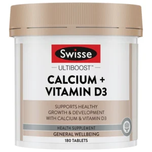 Swisse Calcium + Vitamin D3 180 Tabs