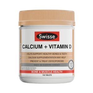 Swisse Calcium + Vitamin D 150 Tabs