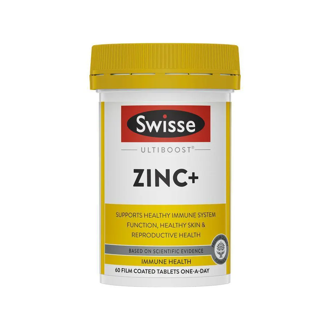 Swisse Zinc+ 60 Tabs